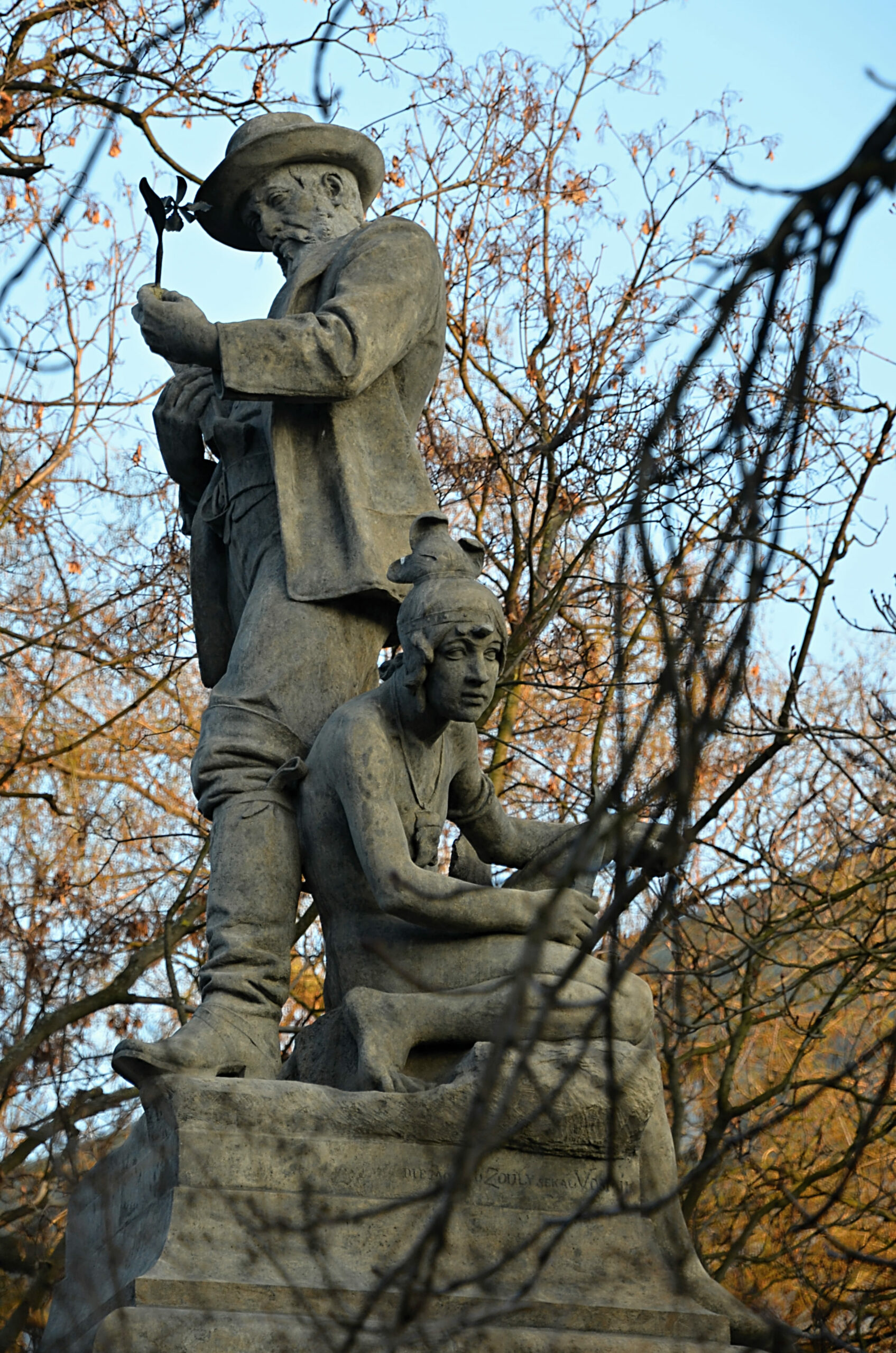 Pomník Benedikta Roezla (Foto: Miloslav Čech)